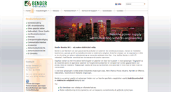 Desktop Screenshot of benderbenelux.nl